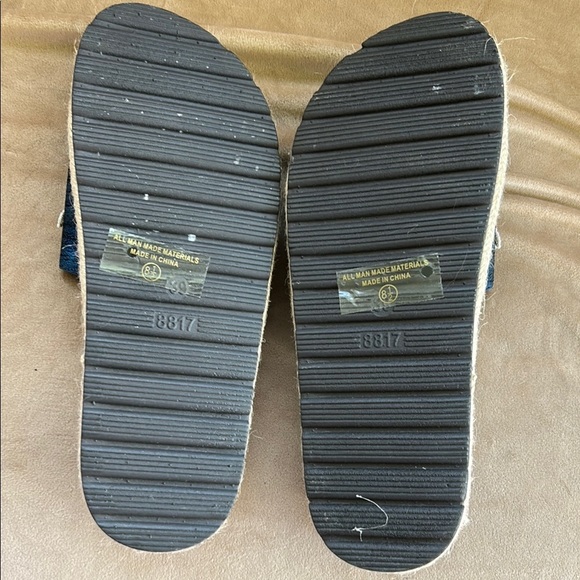 Floral Embellished Slides - Picture 2 of 5